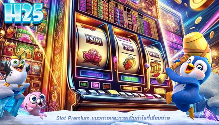 Slot Premium เเนวทางเเละการเพิ่มกำไรที่เรียบง่าย